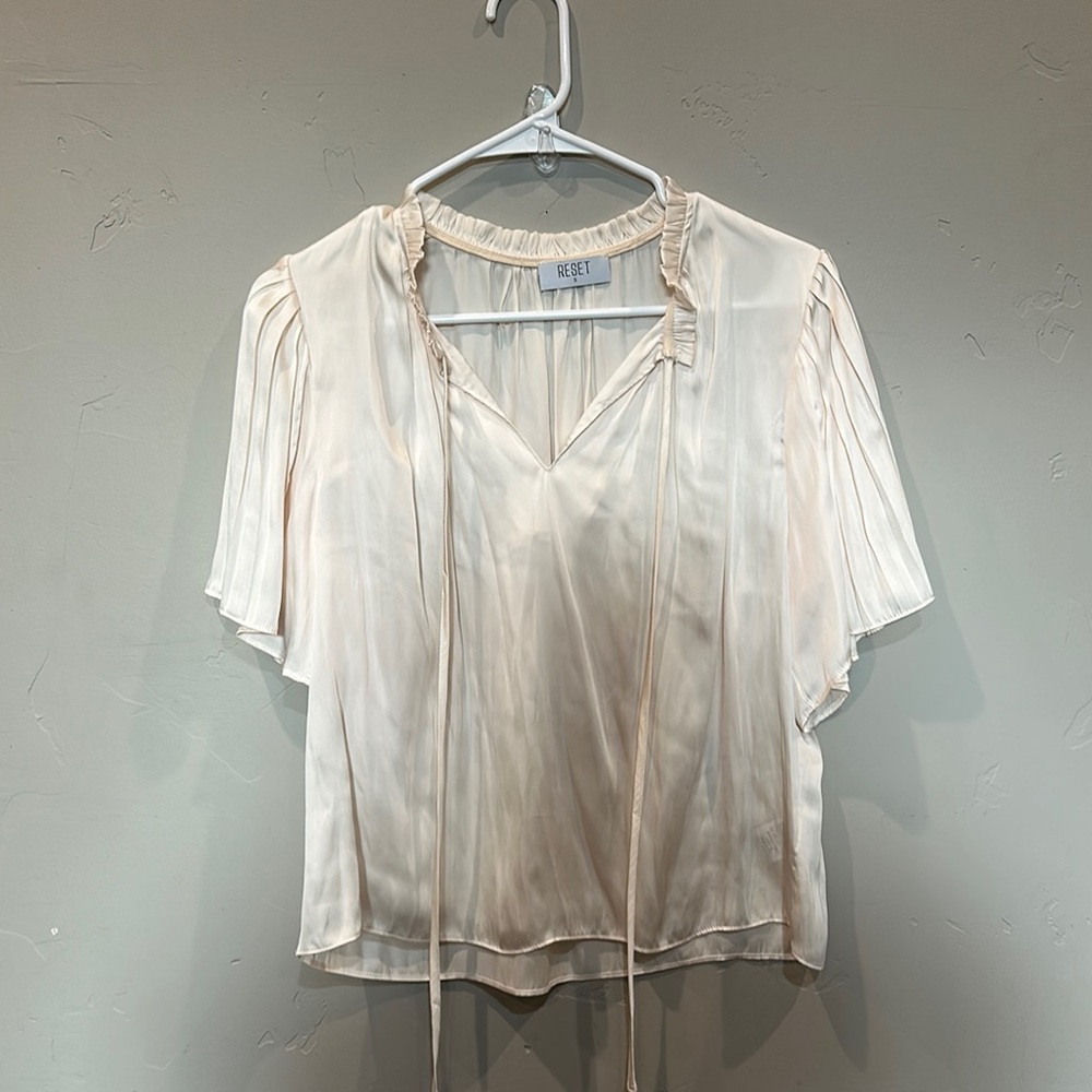 Cream Women's Top